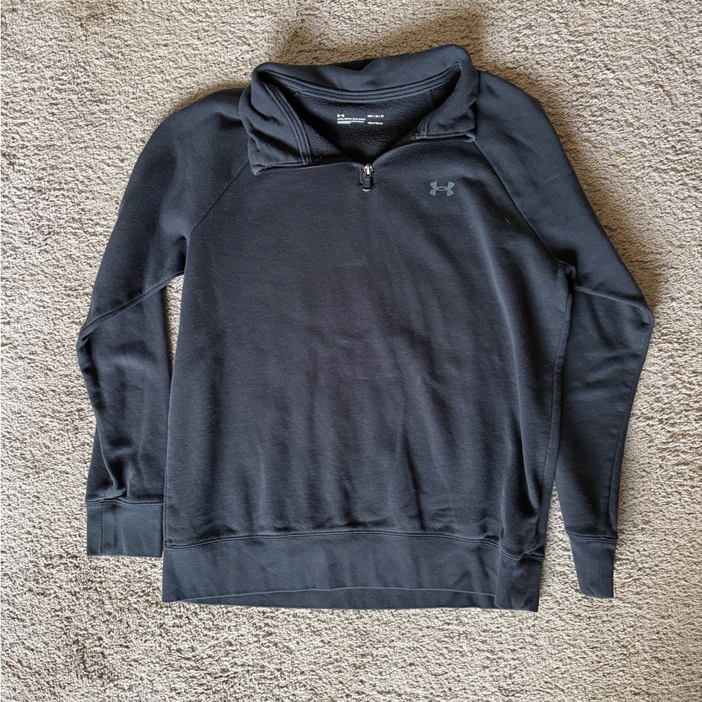 Under Armour Dark Gray Quarter-Zip Pullover